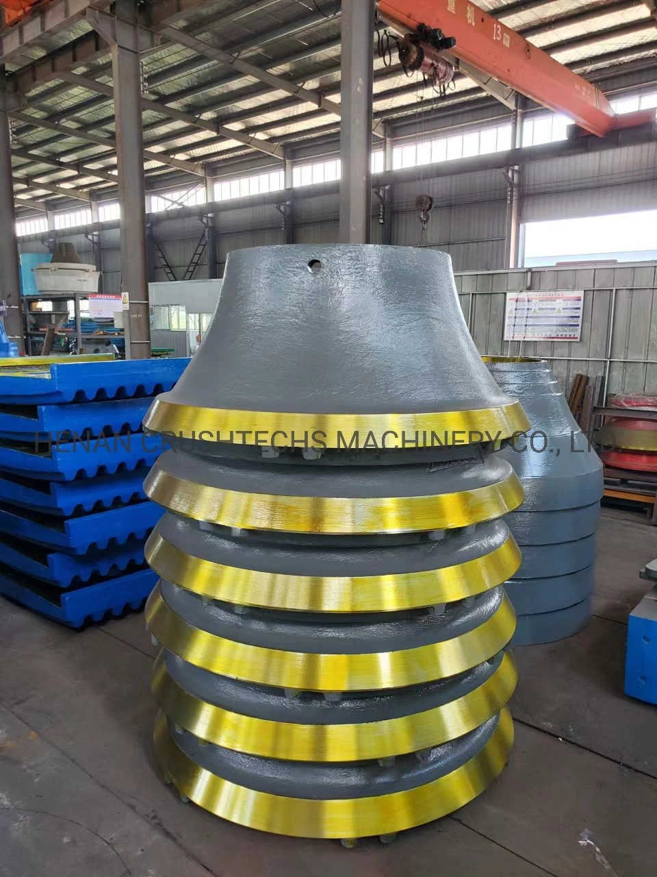 Sand Stone Crusher Symons 4.25&prime;&prime; Standard Cone Crusher Spare Parts Concave Ring and Mantle 0448.6