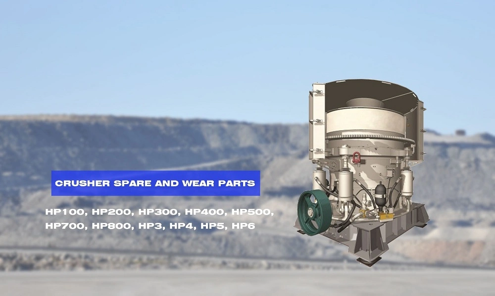 Mining Equipment Casting Parts Mantle Bowl Liner Suit Telsmith T400 T500 Cone Crusher Spares